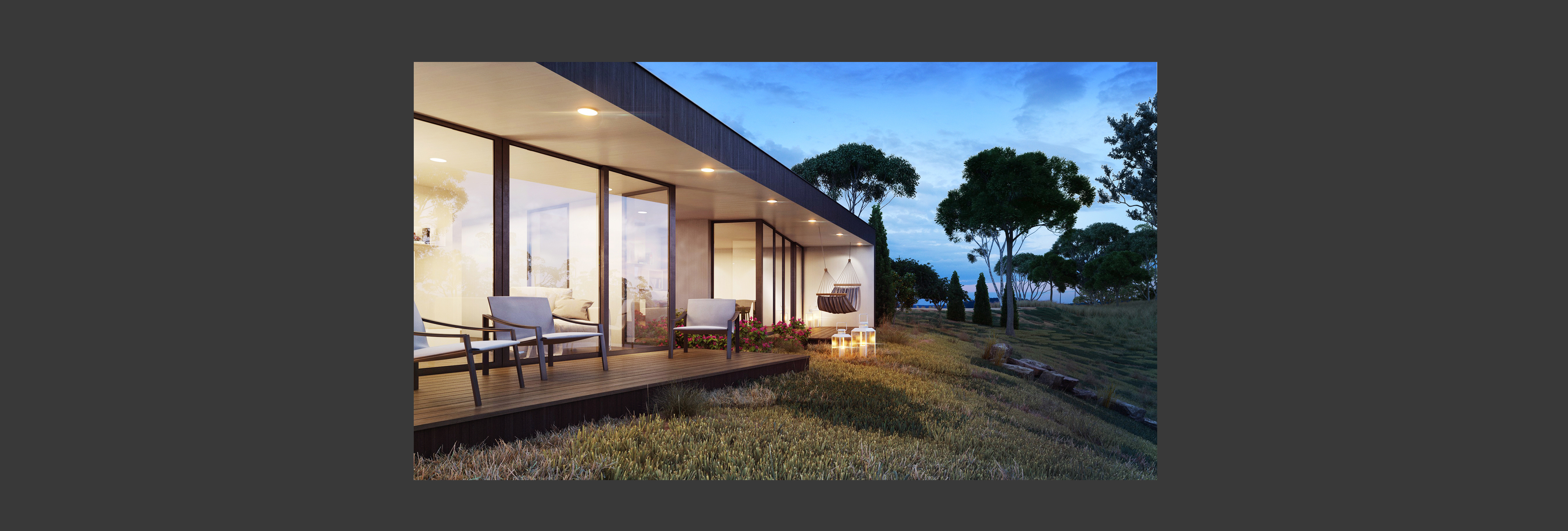 Baner domek letniskowy 2