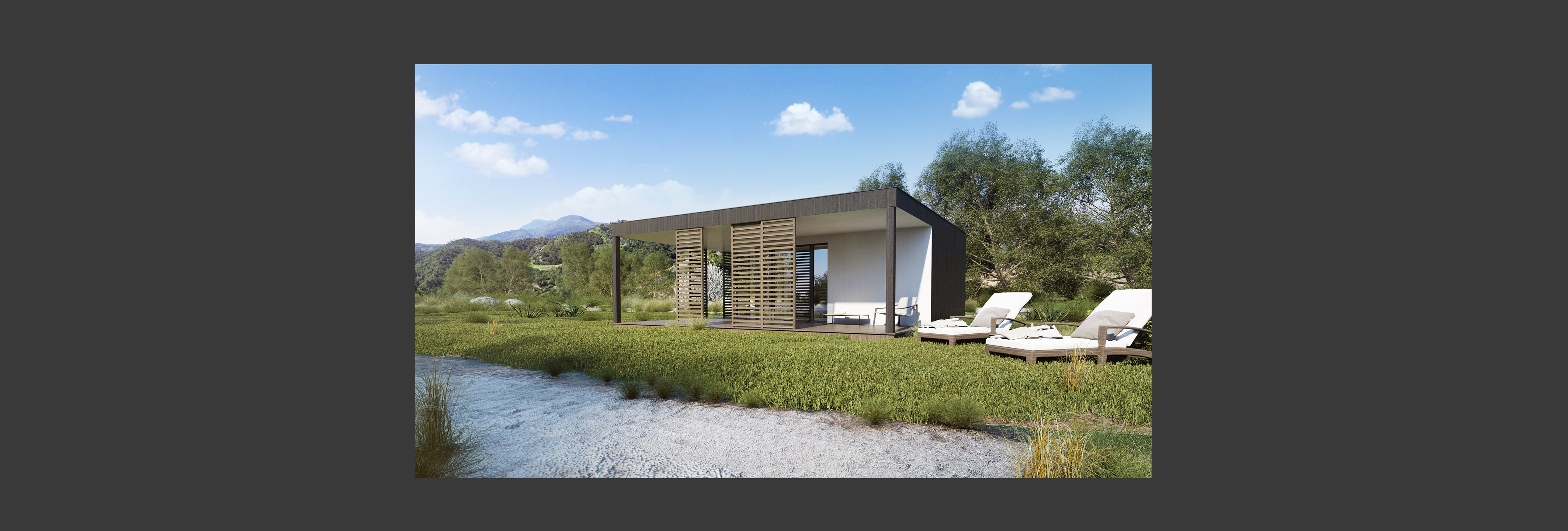 Baner domek letniskowy